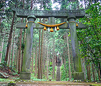 鳥海山矢島口登拝道